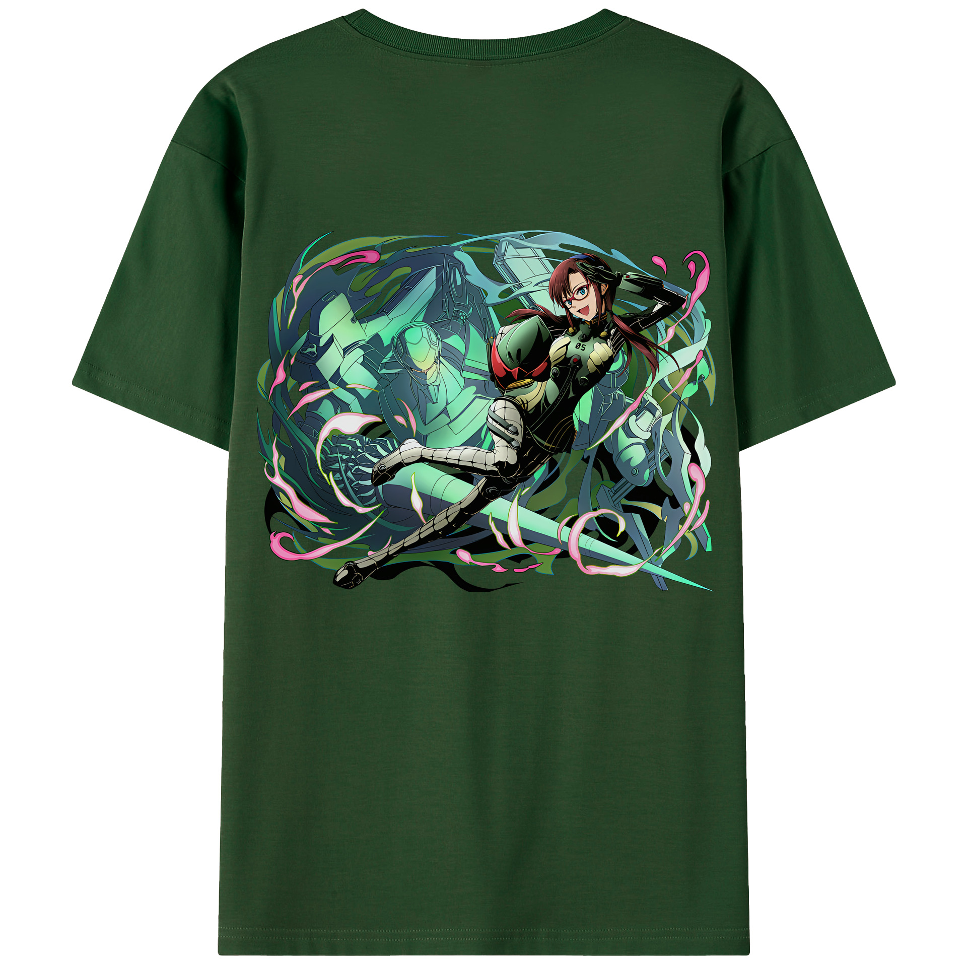 （画像用） EVA 新世紀エヴァンゲリオン 綿100％半袖Tシャツ（背面プリント）
